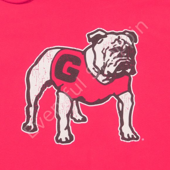 Champion Reverse Weave Georgia Bulldogs Hoodie in Red Size XL - Picture 4 of 7